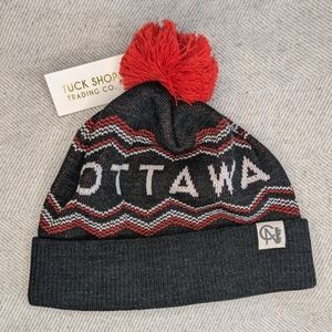 Ottawa Toque - Grey/Red